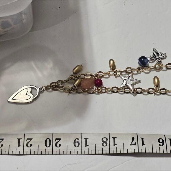 Chico's Charm Bumblebee Star Heart Ladybug Necklace New! - Picture 11 of 11